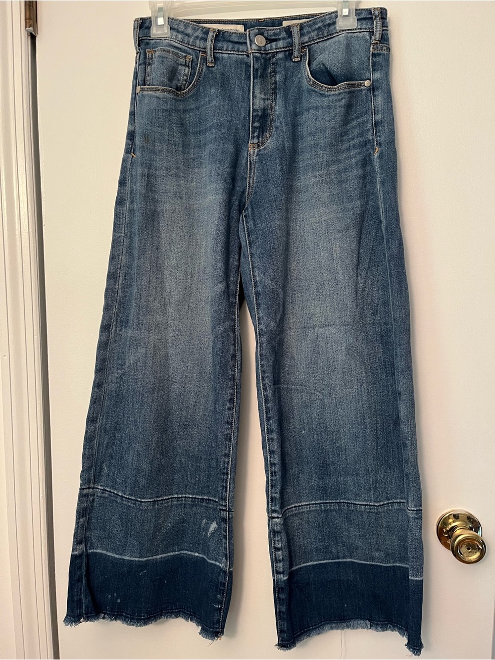 Pilcro and the Letterpress Wide Leg Jeans size 27